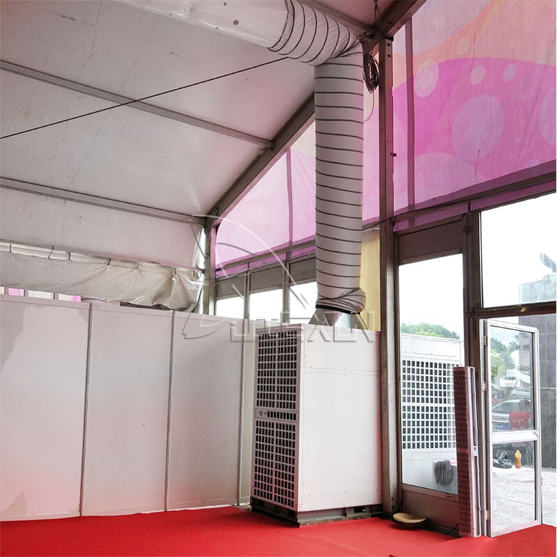 户外活动篷房空调出租 - 专业解决活动制冷服务 - 捷迅空调公司