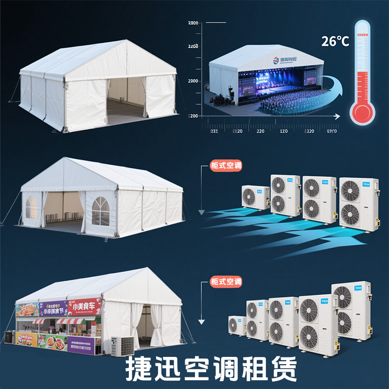 篷房展会空调租赁有哪些需要注意哪些问题
