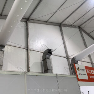 大型展会篷房如何实现均匀制冷？