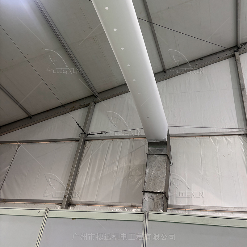 篷房空调为什么使用风管送风