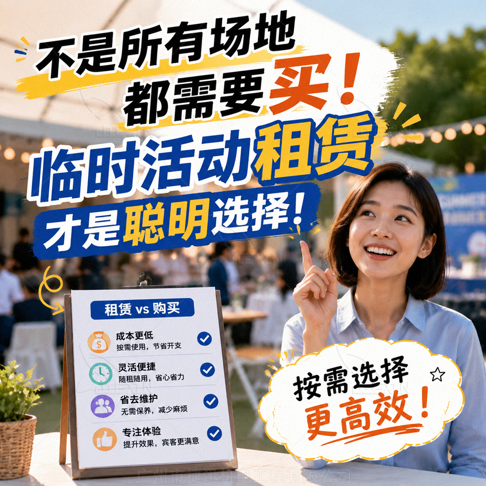 不是所有场地都需要买空调，临时活动租赁才是聪明选择