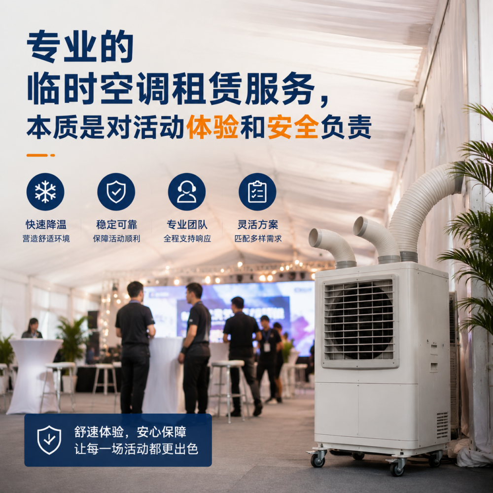 专业的临时空调租赁服务,本质是对活动体验和安全负责