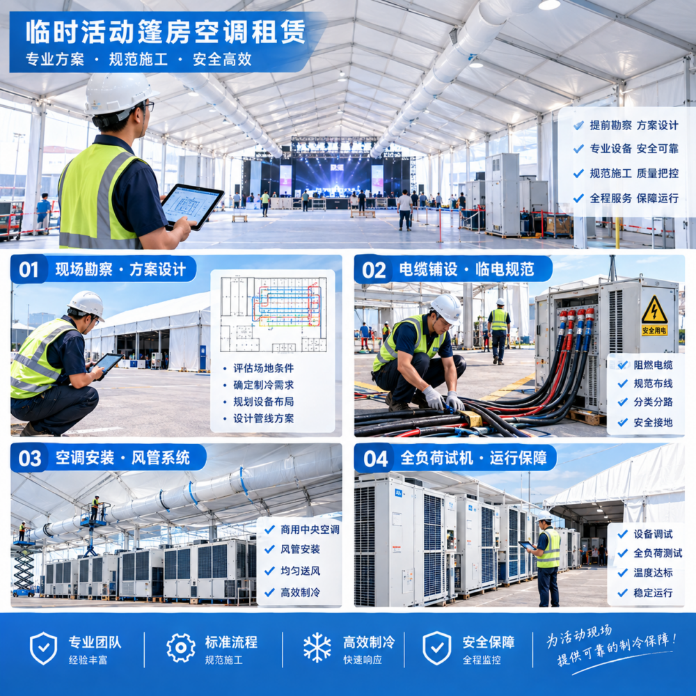 短期临时场地用空调，为什么更适合租赁而非采购？